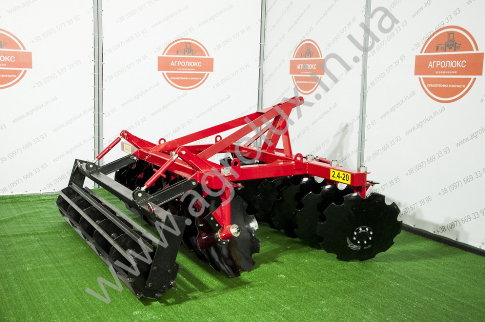 Борона дискова навісна АГ 2.4 (гайка, підшипник 7508 / 7607) Борона дискова навісна АГ 2.4 (гайка, підшипник 7508 / 7607)