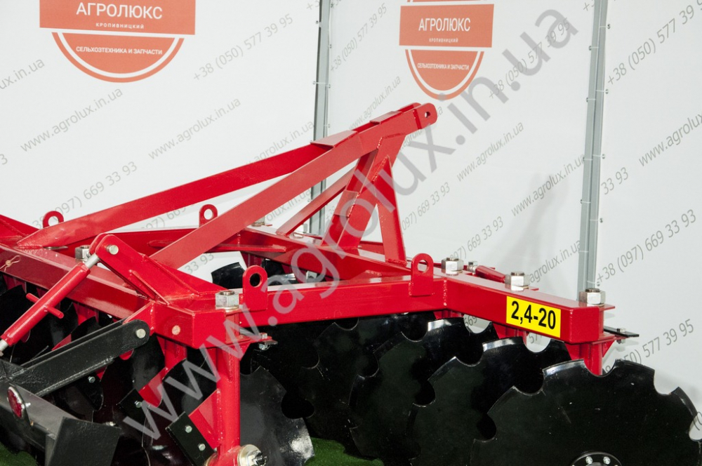 Борона дискова навісна АГ 2.4 (гайка, підшипник 7508 / 7607) Борона дискова навісна АГ 2.4 (гайка, підшипник 7508 / 7607)