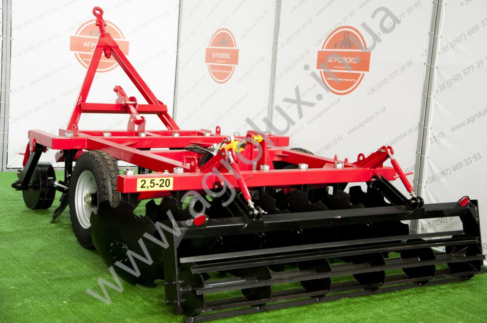 Борона дискова причіпна АГ 2.5-20-01 (гайка, підшипник 7508 / 7607) Борона дискова причіпна АГ 2.5-20-01 (гайка, підшипник 7508 / 7607)