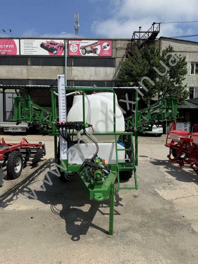 Оприскувач причіпний Polmark-2000 зі штангою 21 м., гідравлічна штанга Оприскувач причіпний Polmark-2000 зі штангою 21 м., гідравлічна штанга