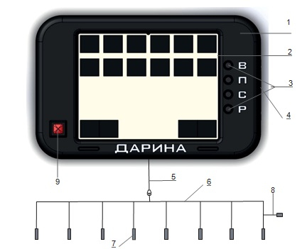 Секція КРН без робочих органів 503 Секція КРН без робочих органів 503