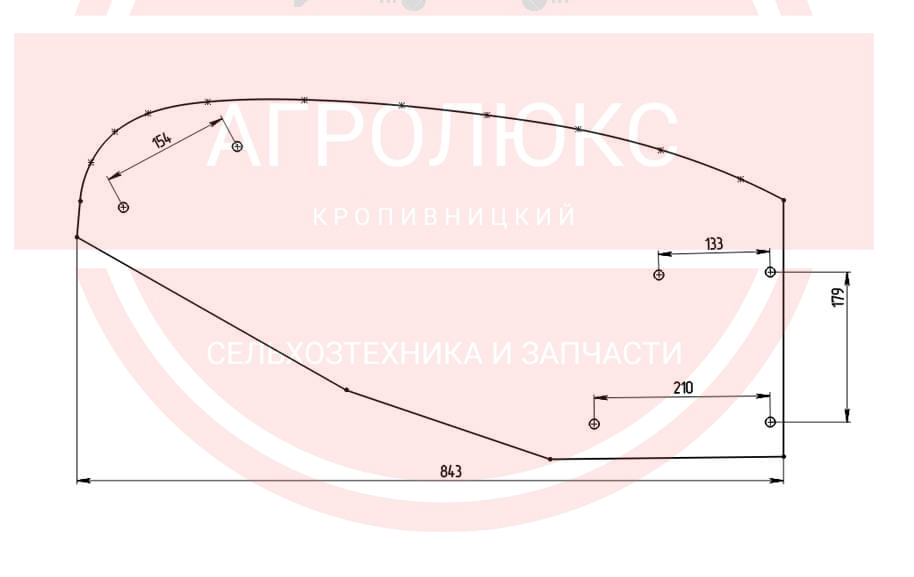 Відвал композитний Tekrone гвинтового типу ПЛН ПЛН 3-35 5-35 5,40 Відвал композитний Tekrone гвинтового типу ПЛН ПЛН 3-35 5-35 5,40