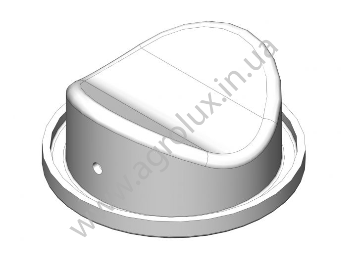 Пробка (нижня кришка) туковисівного апарату УПС / Веста, 509.046.0031 Пробка (нижня кришка) туковисівного апарату УПС / Веста, 509.046.0031