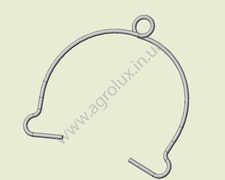 Скоба тукової воронки Н 042.01.009 СУПН-8, СТЯ 01.607 Скоба тукової воронки Н 042.01.009 СУПН-8, СТЯ 01.607