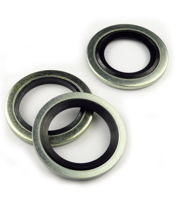 Кільце ущільнююче метал-гумове для метричної різьби м 20 Кільце ущільнююче метал-гумове для метричної різьби м 20